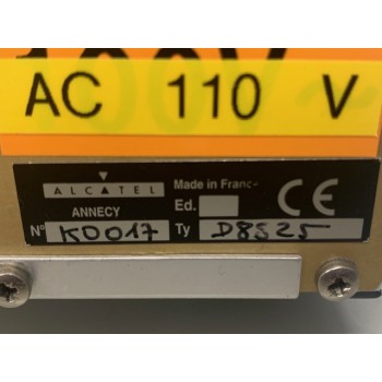 ALCATEL CFV 100 Turbo Pump Controller
